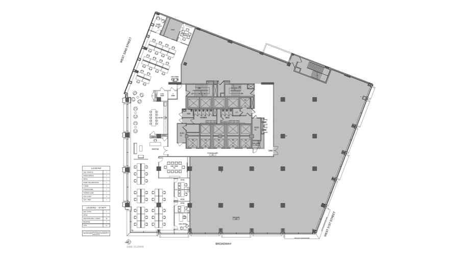 Nomad Tower 2nd Floor Plan